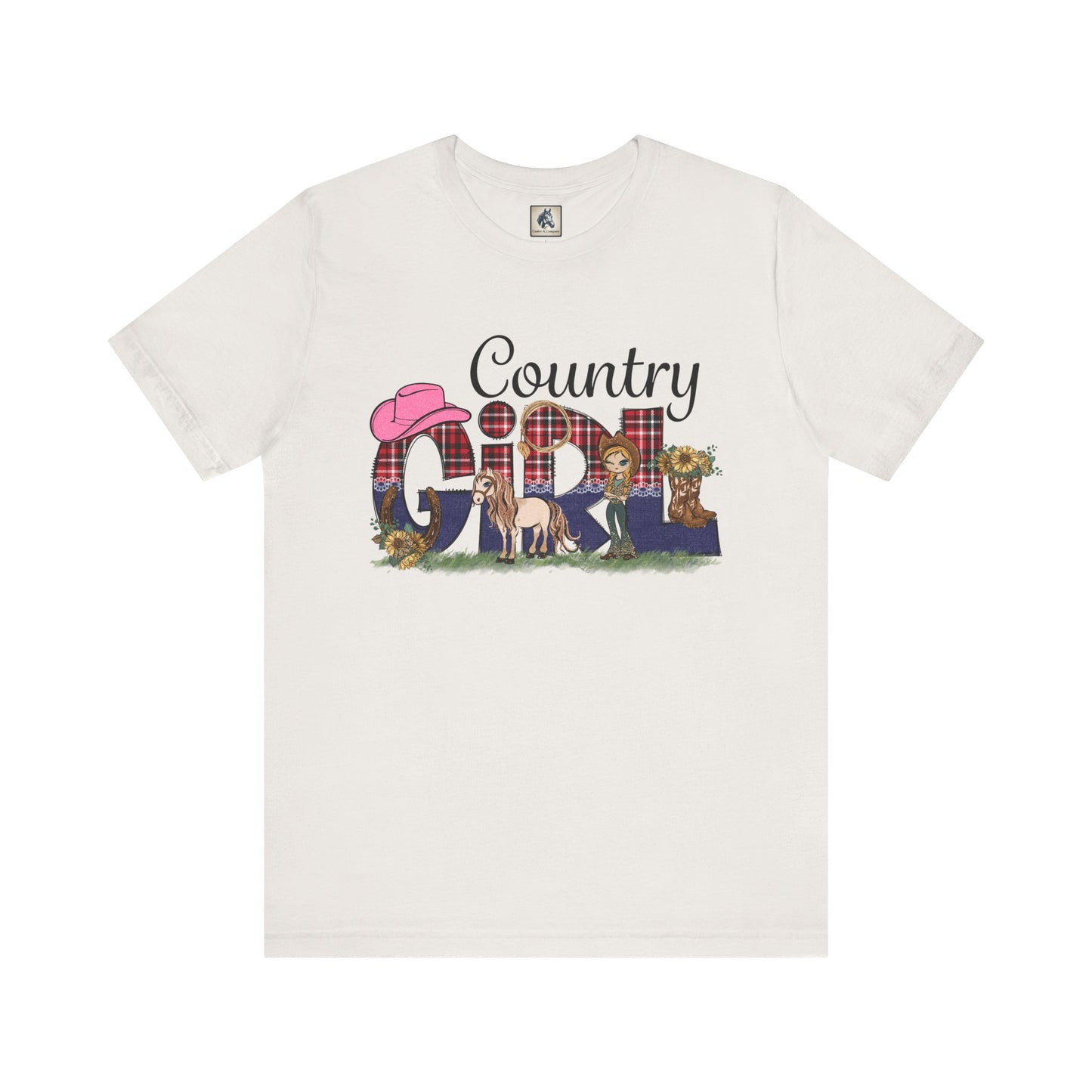 Horse Graphic Unisex Jersey Short Sleeve Tee