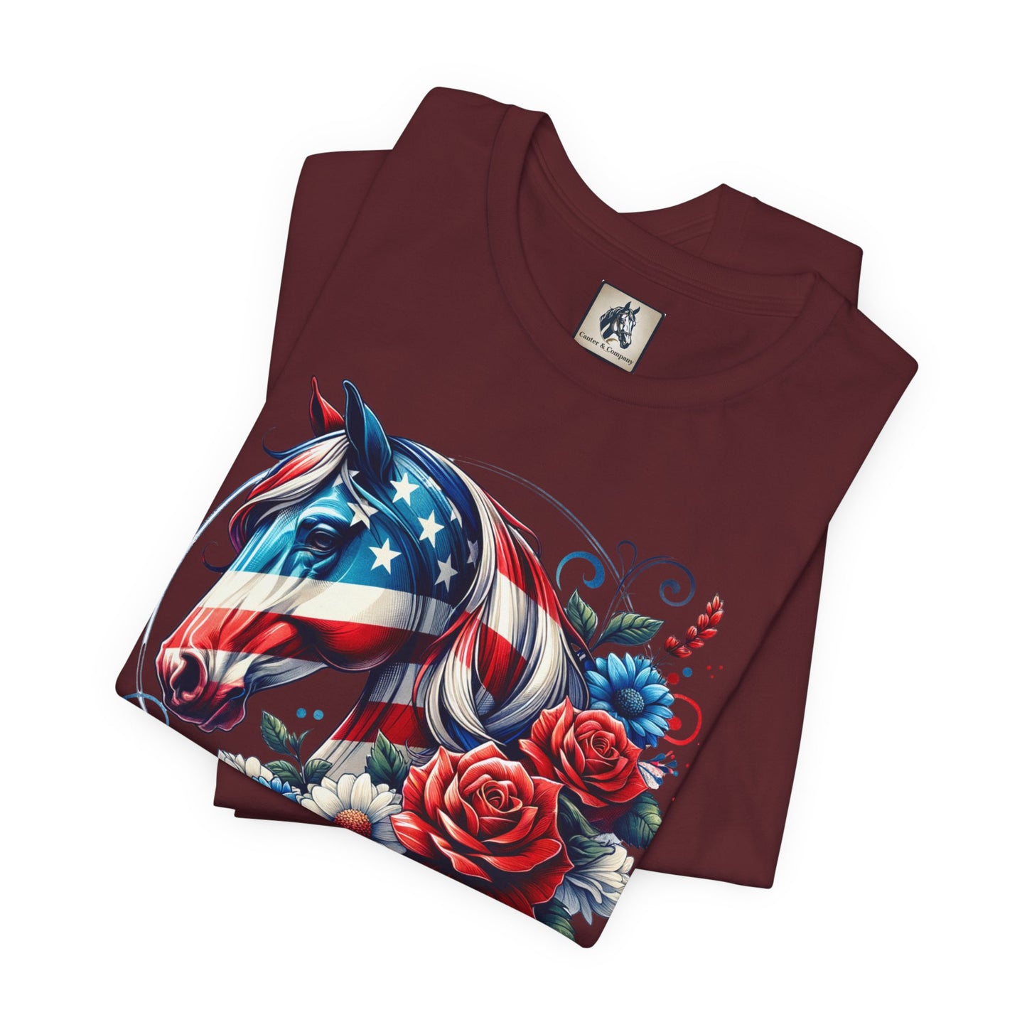 Horse Graphic Unisex Jersey Short Sleeve Tee
