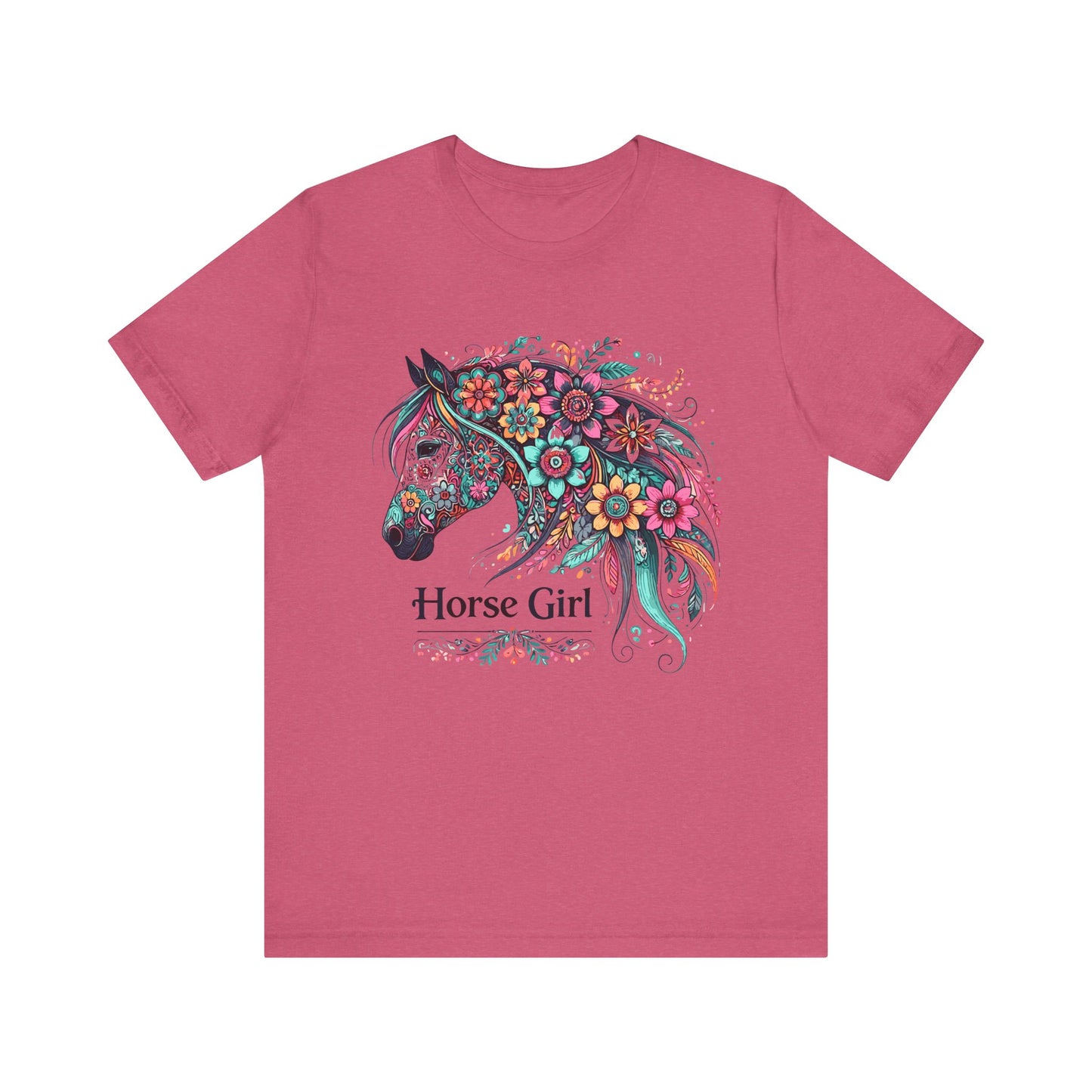 Horse Graphic Unisex Jersey Short Sleeve Tee