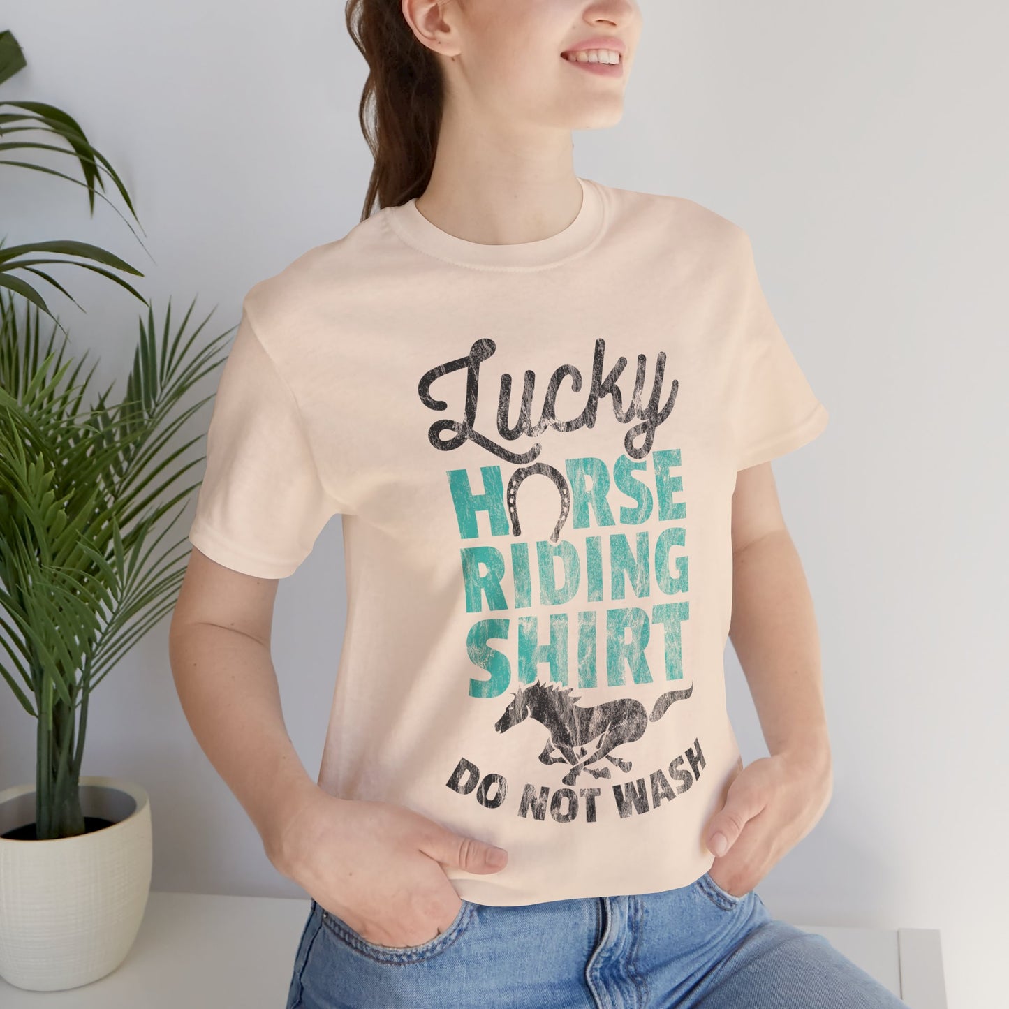 Horse Graphic Unisex Jersey Short Sleeve Tee