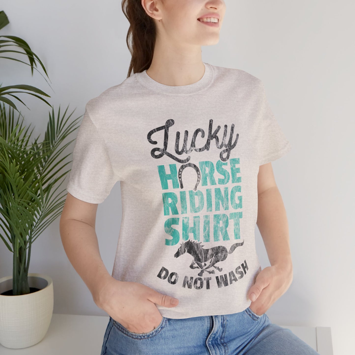 Horse Graphic Unisex Jersey Short Sleeve Tee