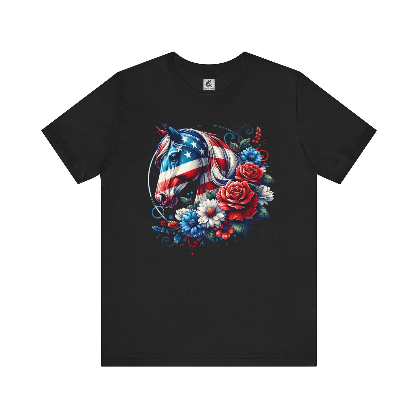 Horse Graphic Unisex Jersey Short Sleeve Tee