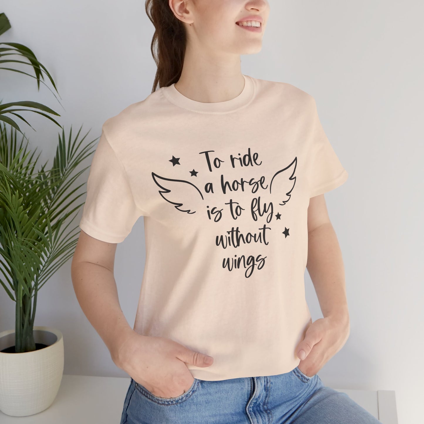 Equestrian Spirit T-Shirt - Perfect for Horse Lovers, Gifts for Riders, Inspirational Tee, Casual Wear, Birthday Gifts, Animal Lovers