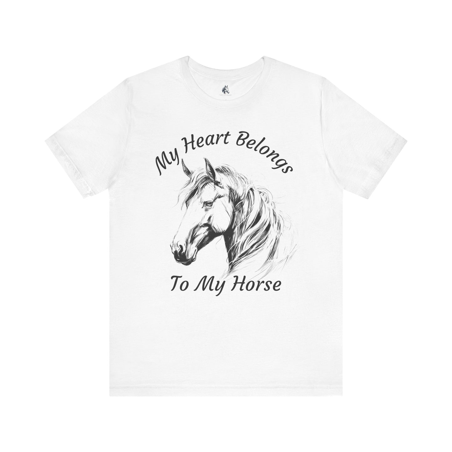My Heart Belongs Horse GraphicTee