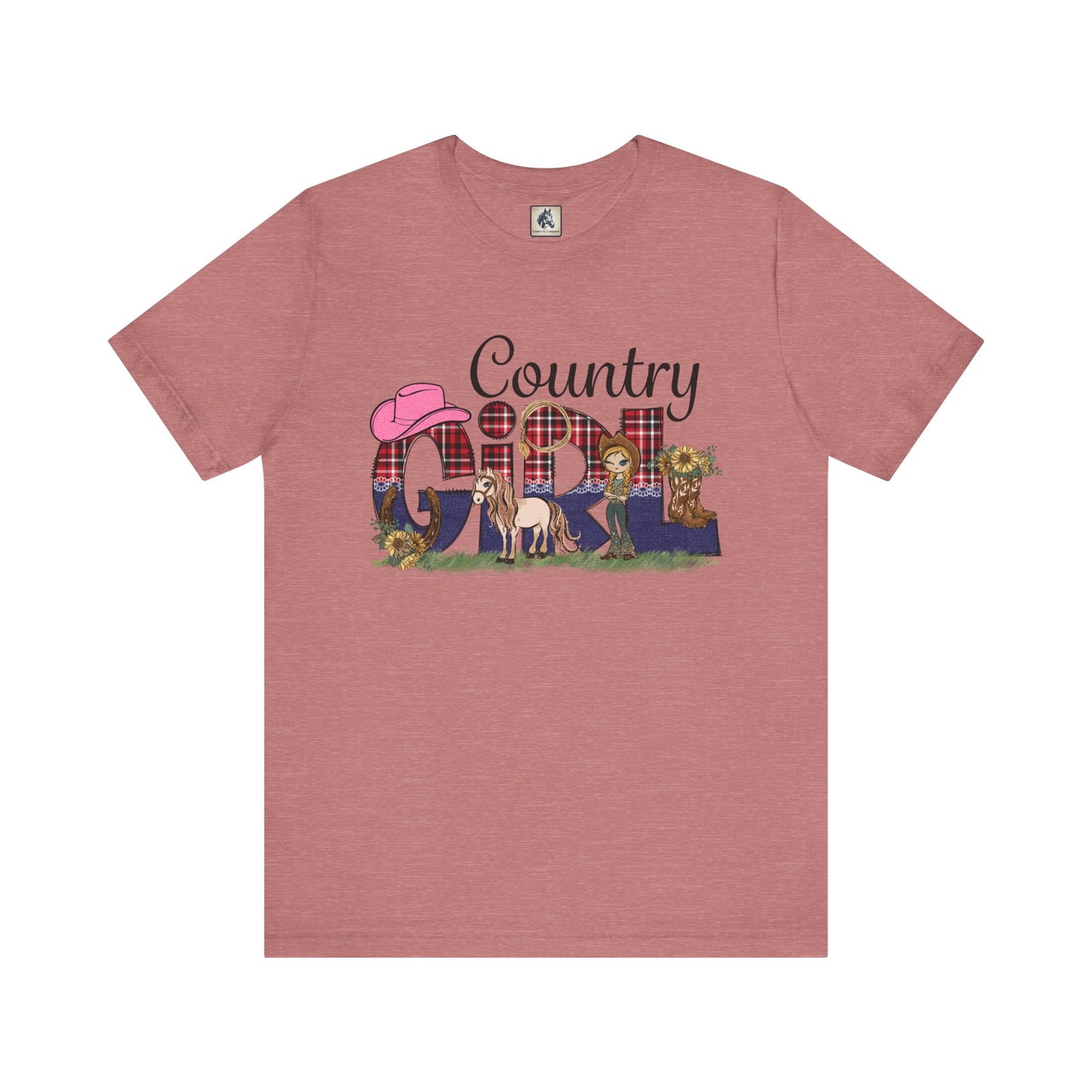Horse Graphic Unisex Jersey Short Sleeve Tee