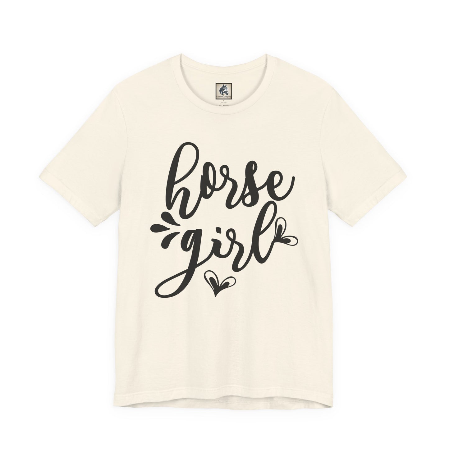 Horse Girl Unisex Jersey Tee - Perfect for Equestrian Lovers, Gift for Horse Enthusiasts, Casual Wear, Birthday Gift, Animal Themed Apparel