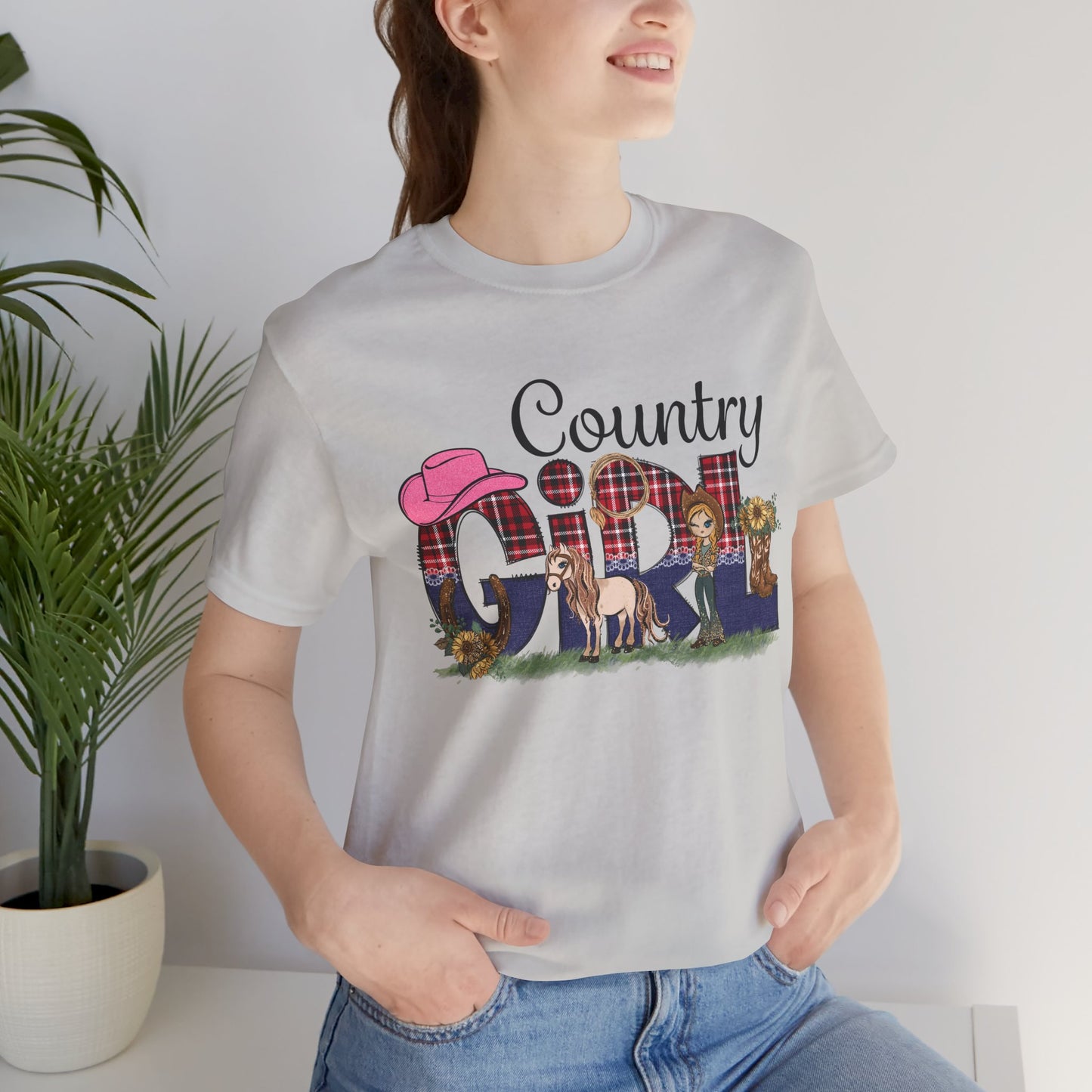 Horse Graphic Unisex Jersey Short Sleeve Tee