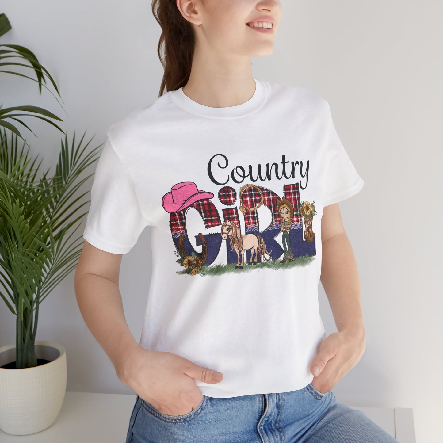 Horse Graphic Unisex Jersey Short Sleeve Tee