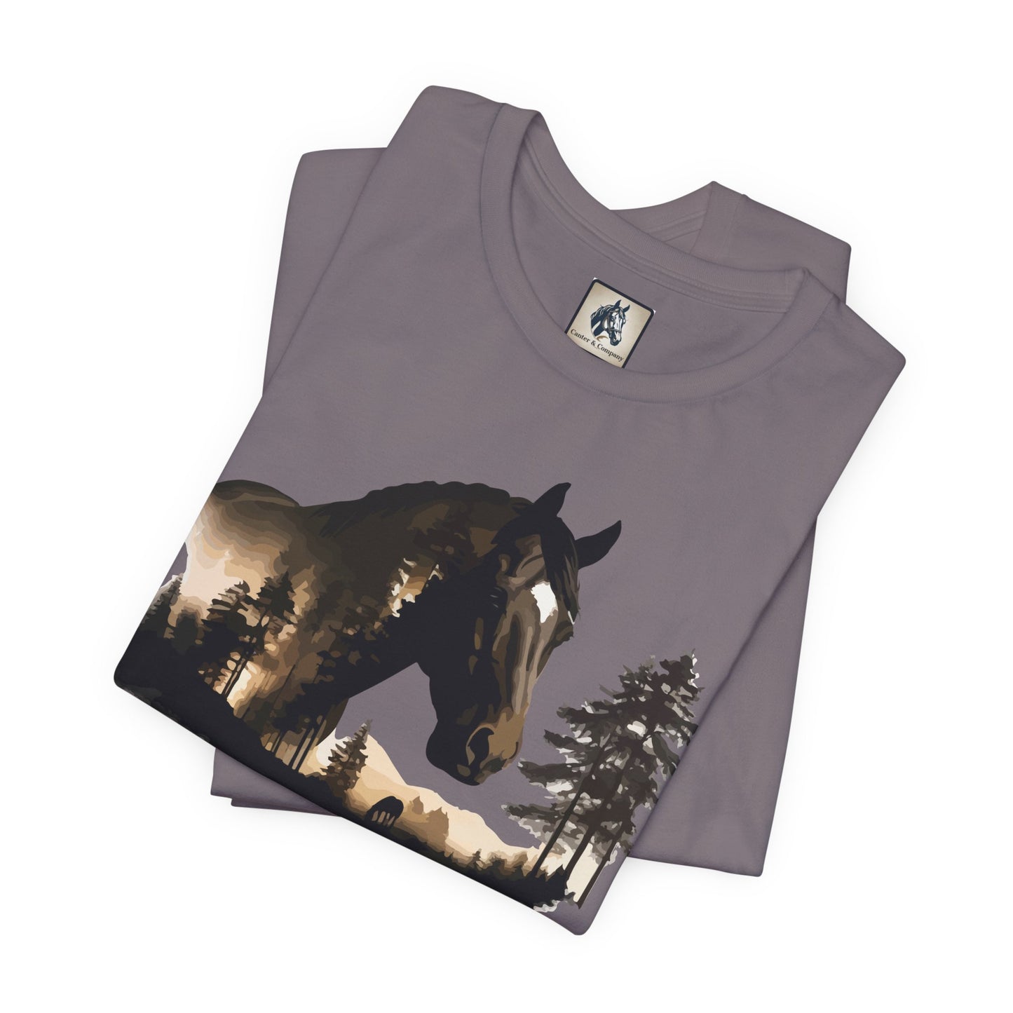 Horse Graphic Unisex Jersey Short Sleeve Tee