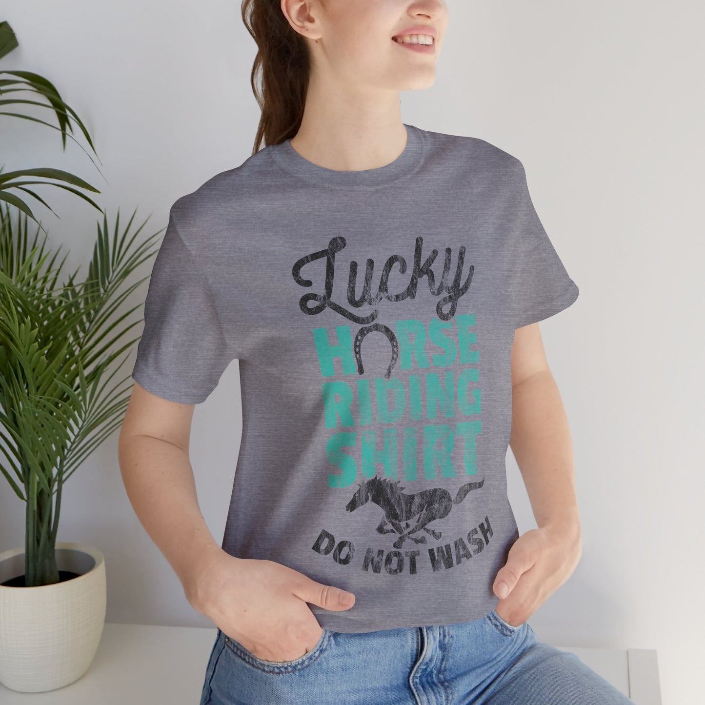 Horse Graphic Unisex Jersey Short Sleeve Tee
