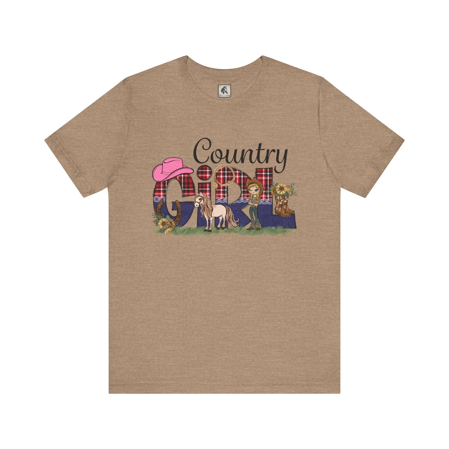 Horse Graphic Unisex Jersey Short Sleeve Tee