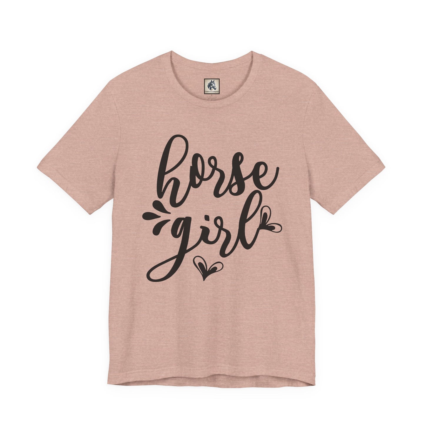 Horse Girl Unisex Jersey Tee - Perfect for Equestrian Lovers, Gift for Horse Enthusiasts, Casual Wear, Birthday Gift, Animal Themed Apparel