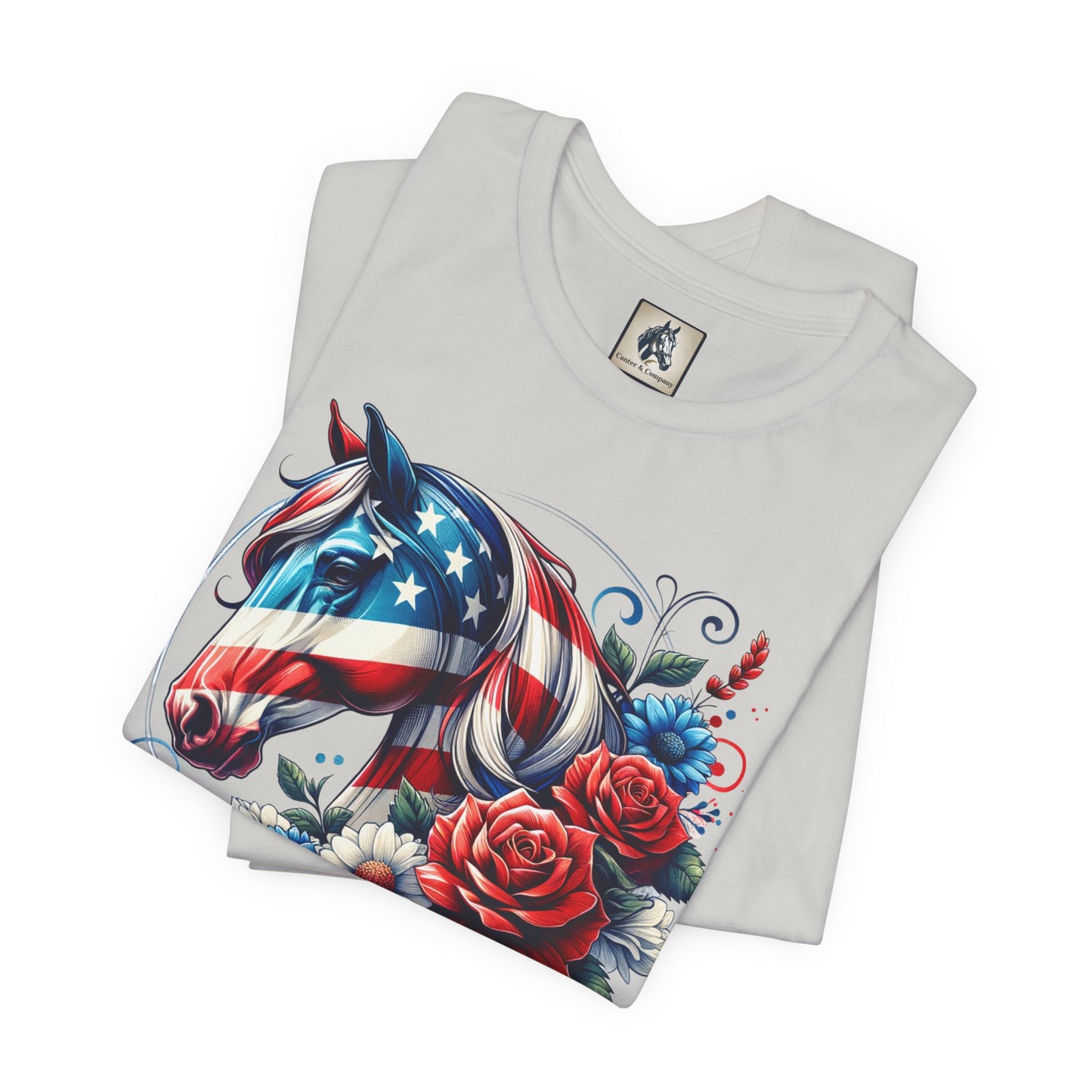 Horse Graphic Unisex Jersey Short Sleeve Tee