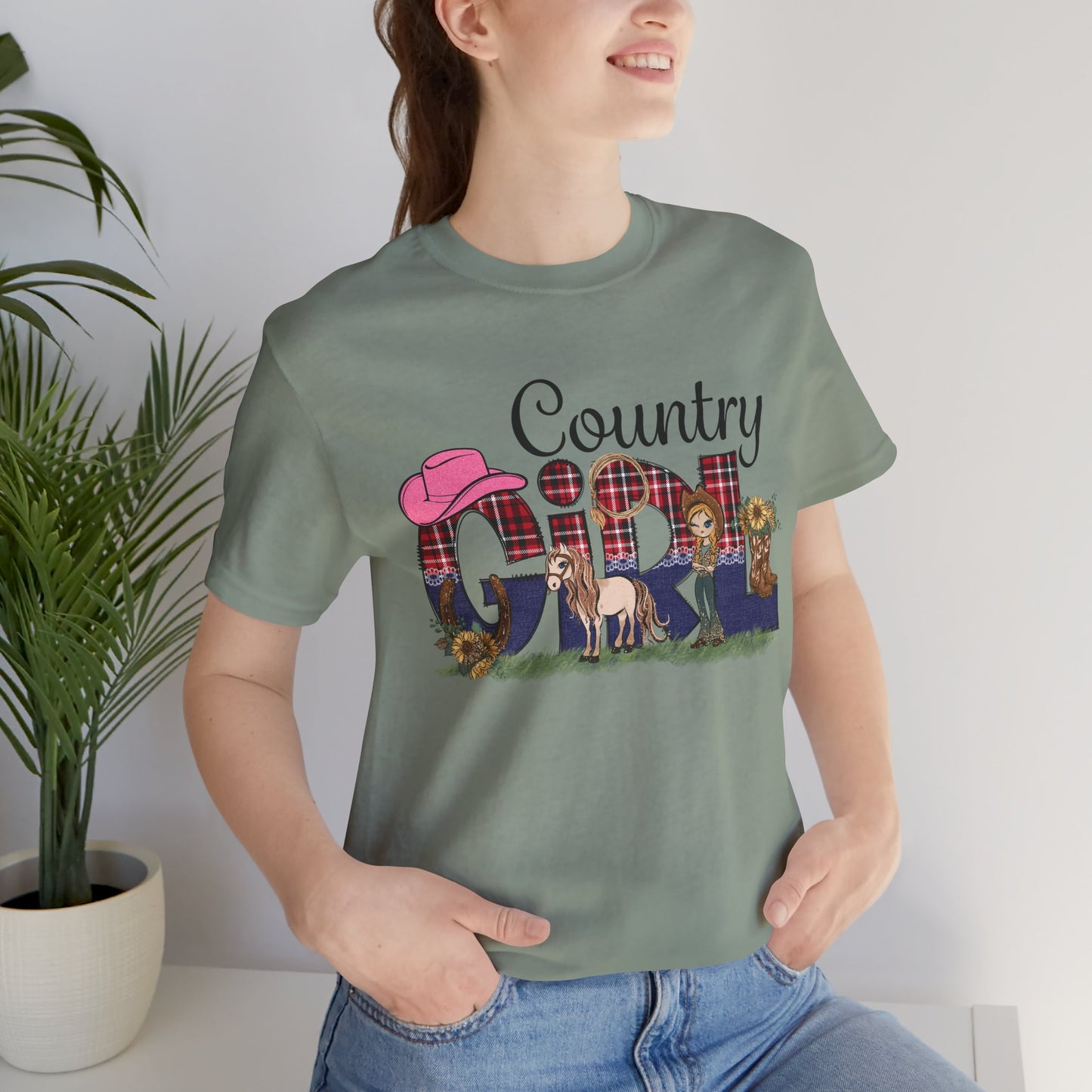 Horse Graphic Unisex Jersey Short Sleeve Tee