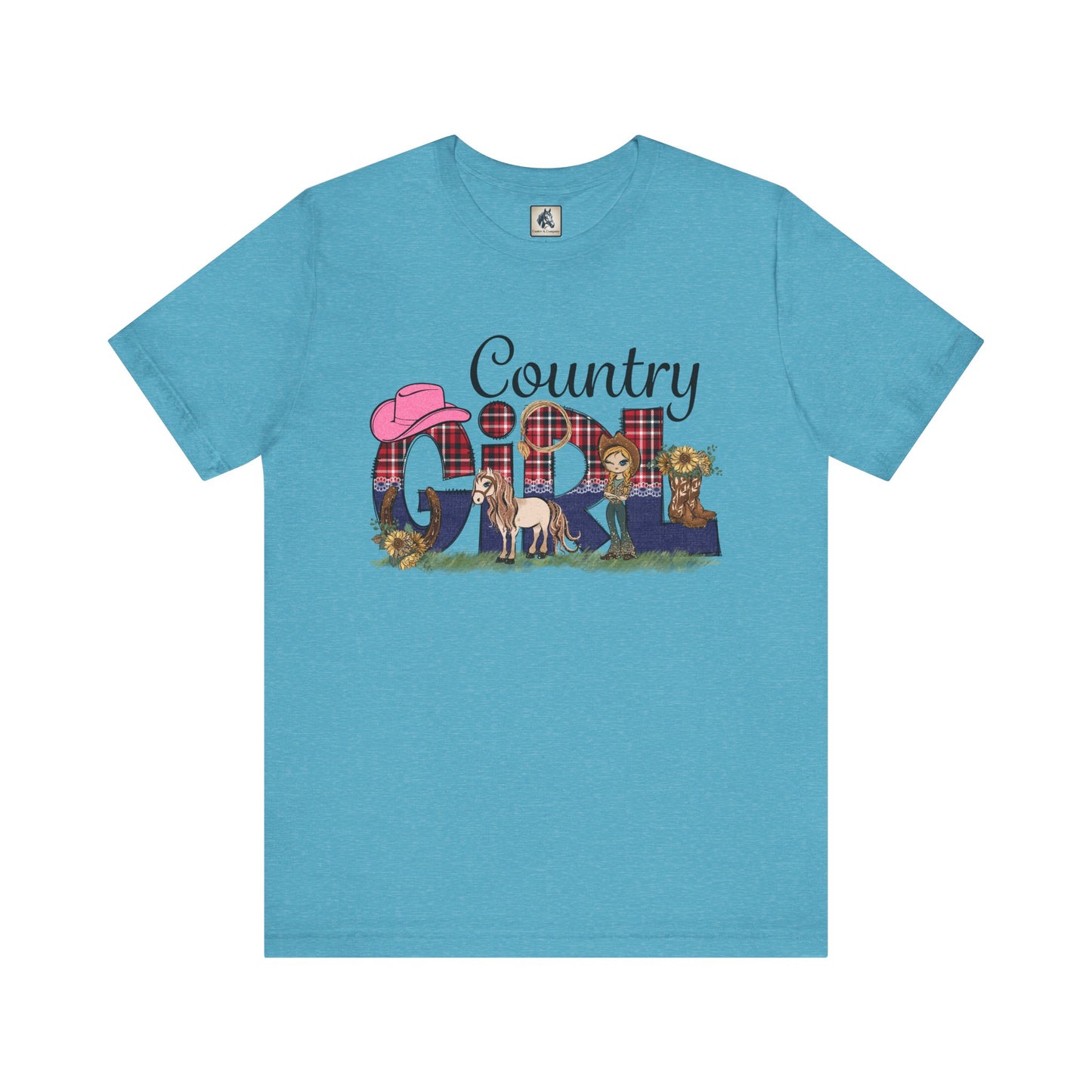 Horse Graphic Unisex Jersey Short Sleeve Tee