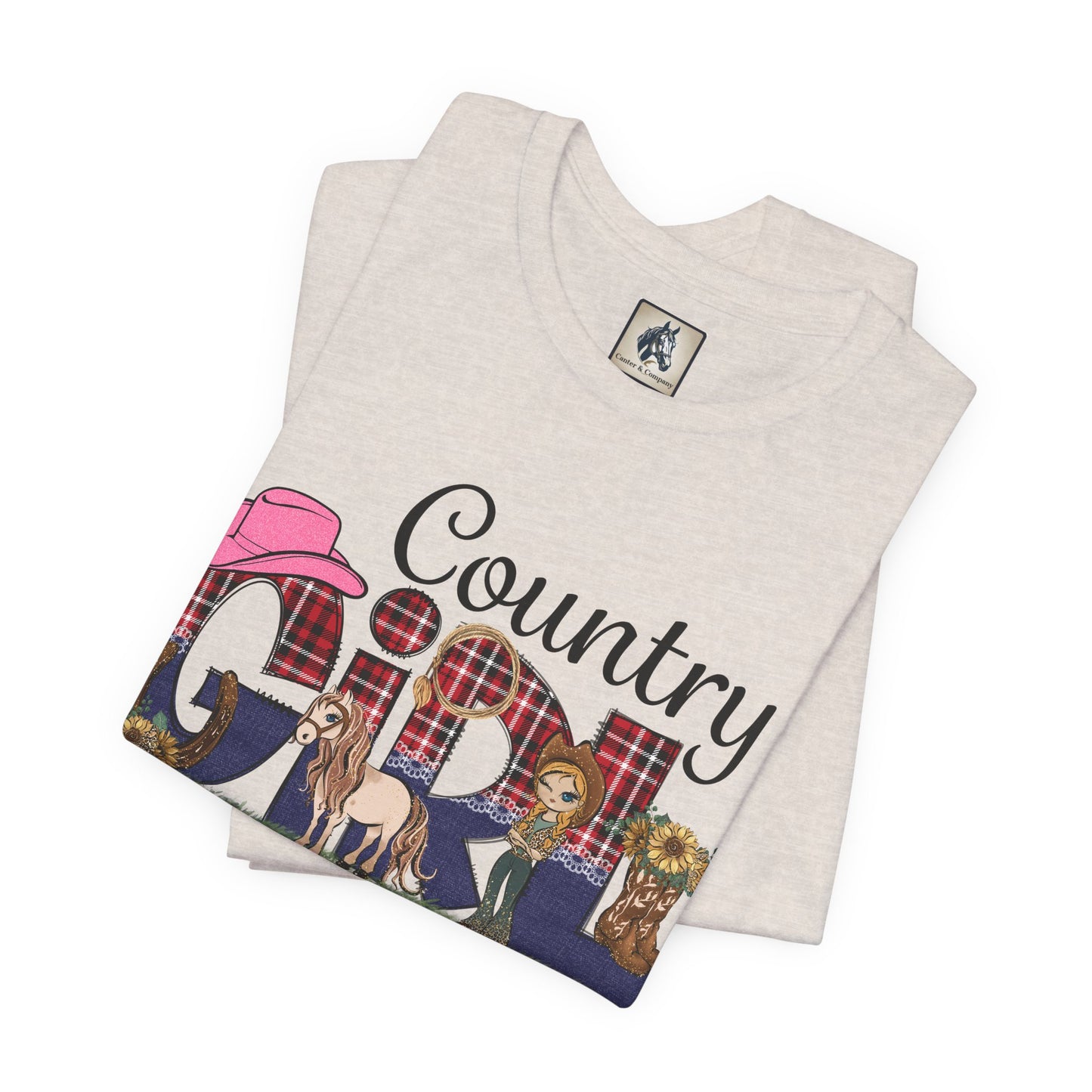 Horse Graphic Unisex Jersey Short Sleeve Tee