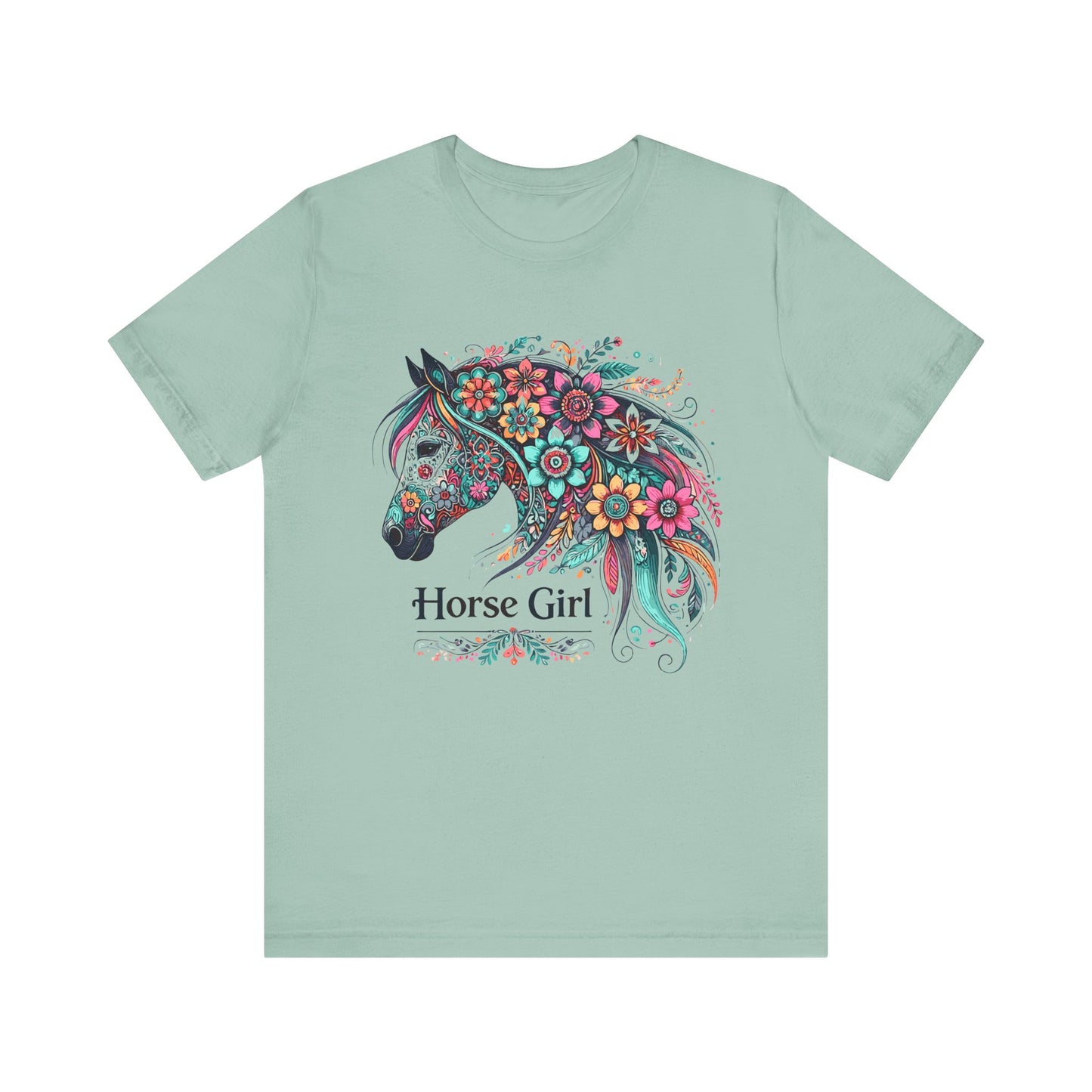 Horse Graphic Unisex Jersey Short Sleeve Tee
