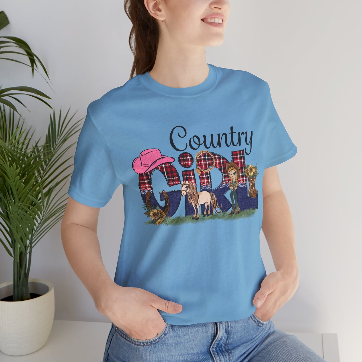 Horse Graphic Unisex Jersey Short Sleeve Tee