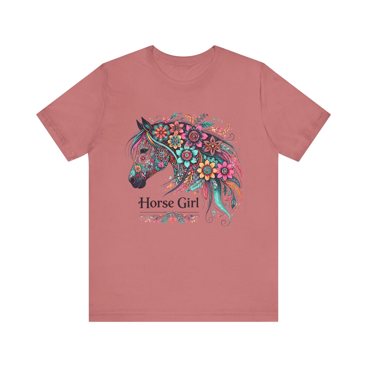 Horse Graphic Unisex Jersey Short Sleeve Tee