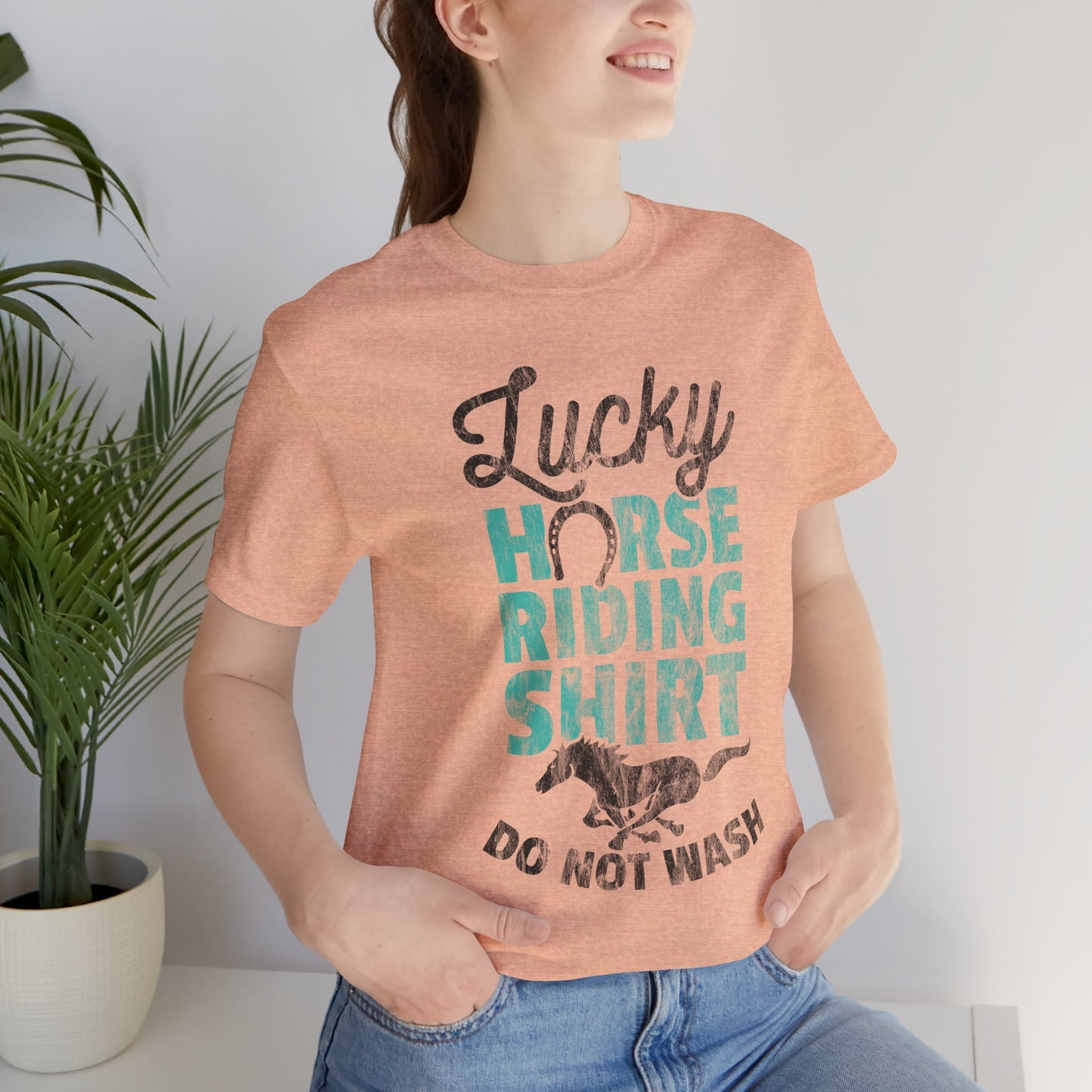 Horse Graphic Unisex Jersey Short Sleeve Tee