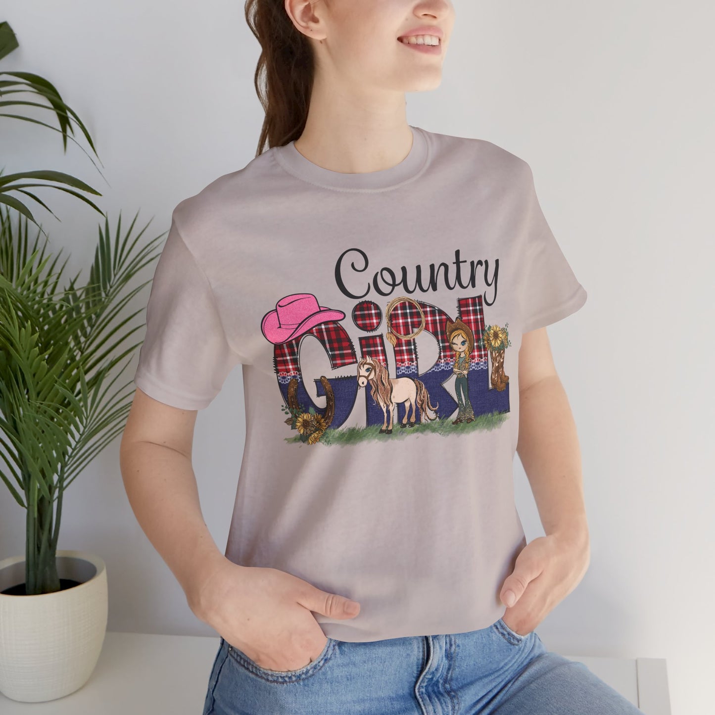 Horse Graphic Unisex Jersey Short Sleeve Tee