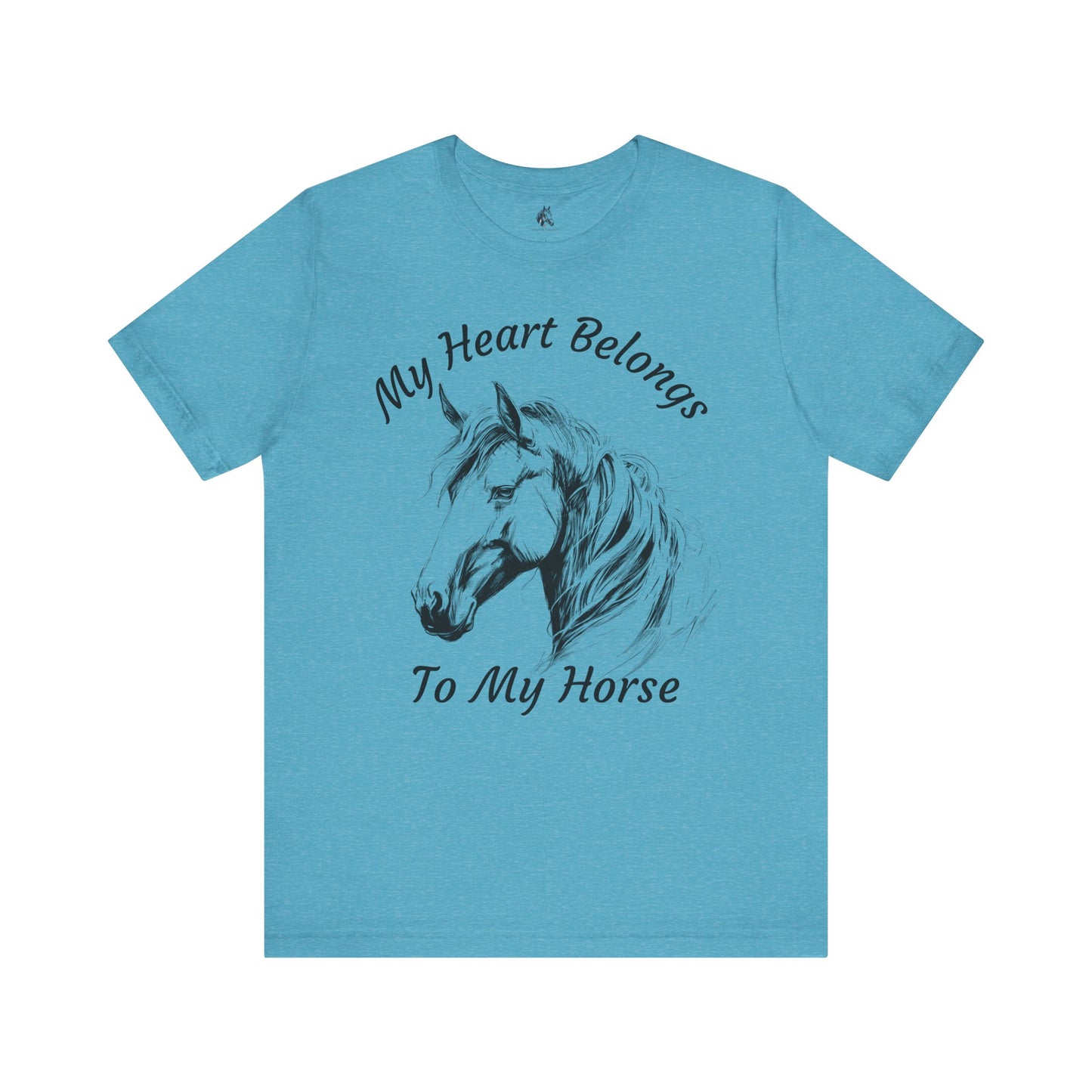 My Heart Belongs Horse GraphicTee