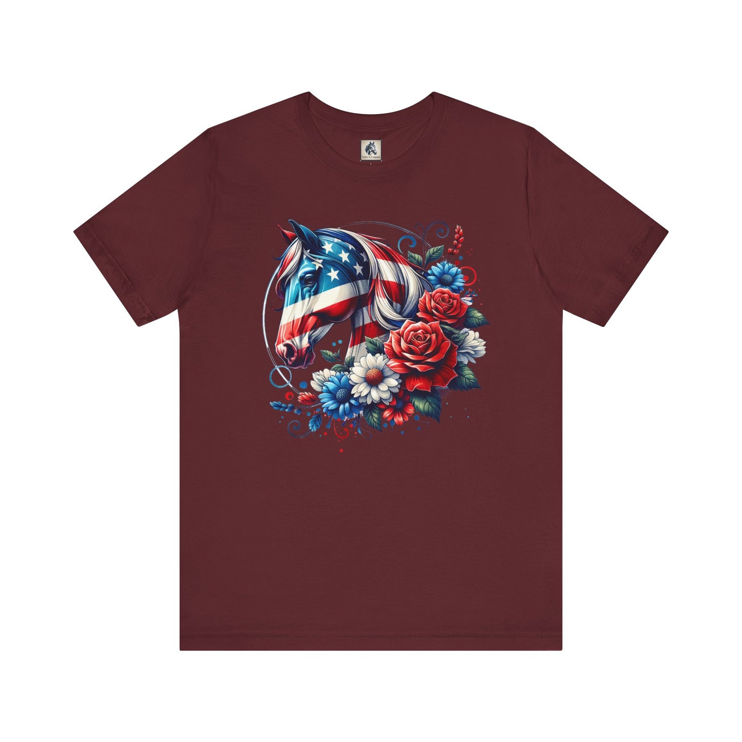 Horse Graphic Unisex Jersey Short Sleeve Tee