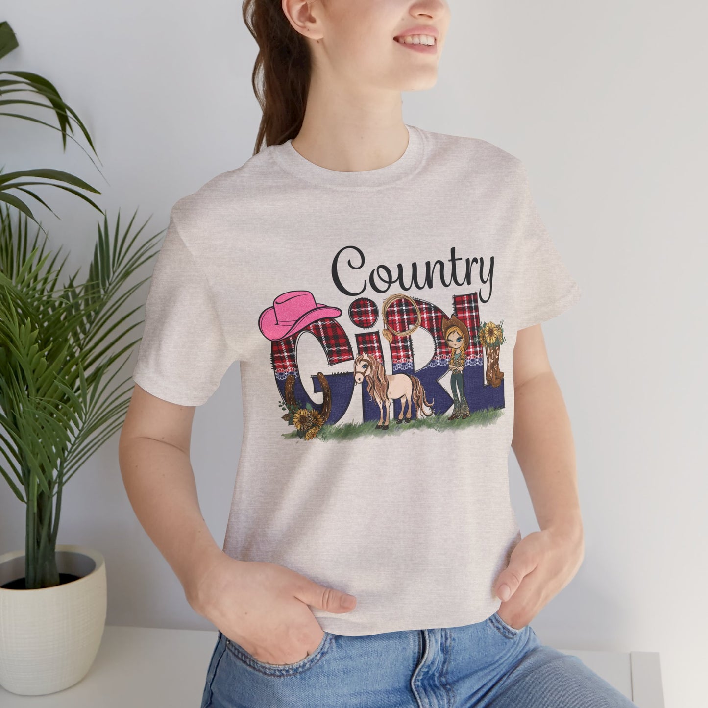 Horse Graphic Unisex Jersey Short Sleeve Tee