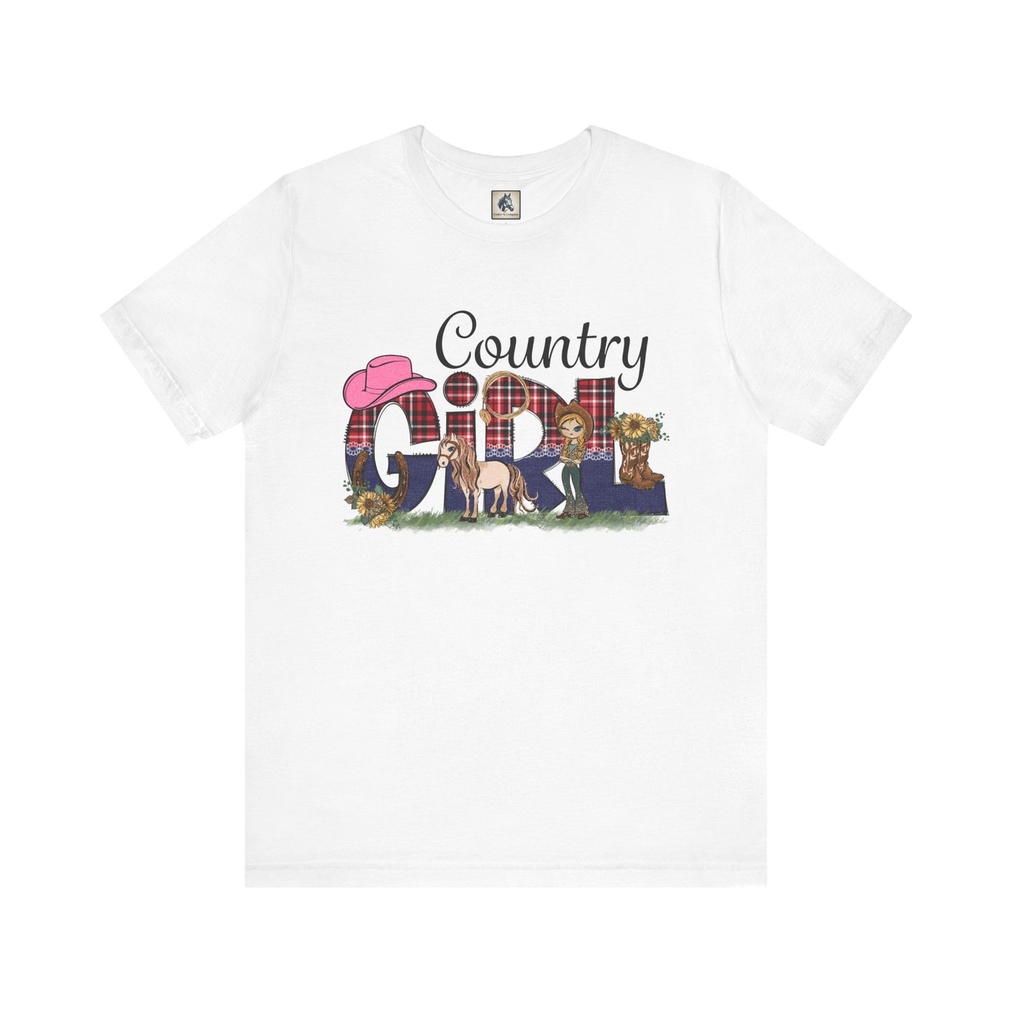 Horse Graphic Unisex Jersey Short Sleeve Tee
