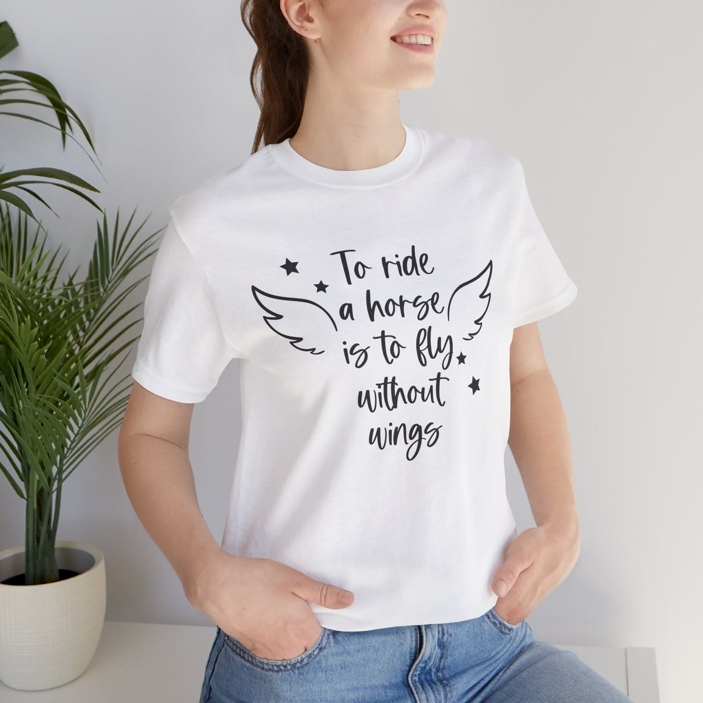 Equestrian Spirit T-Shirt - Perfect for Horse Lovers, Gifts for Riders, Inspirational Tee, Casual Wear, Birthday Gifts, Animal Lovers