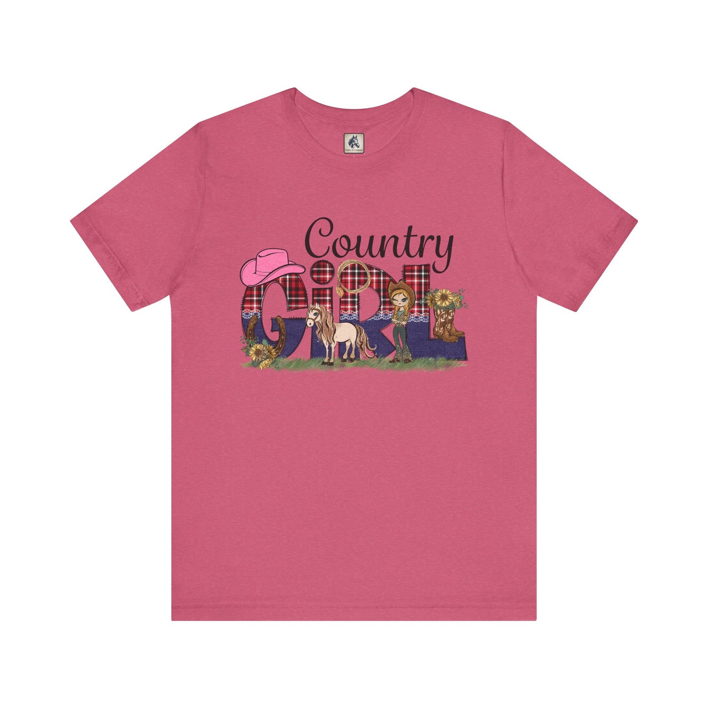 Horse Graphic Unisex Jersey Short Sleeve Tee