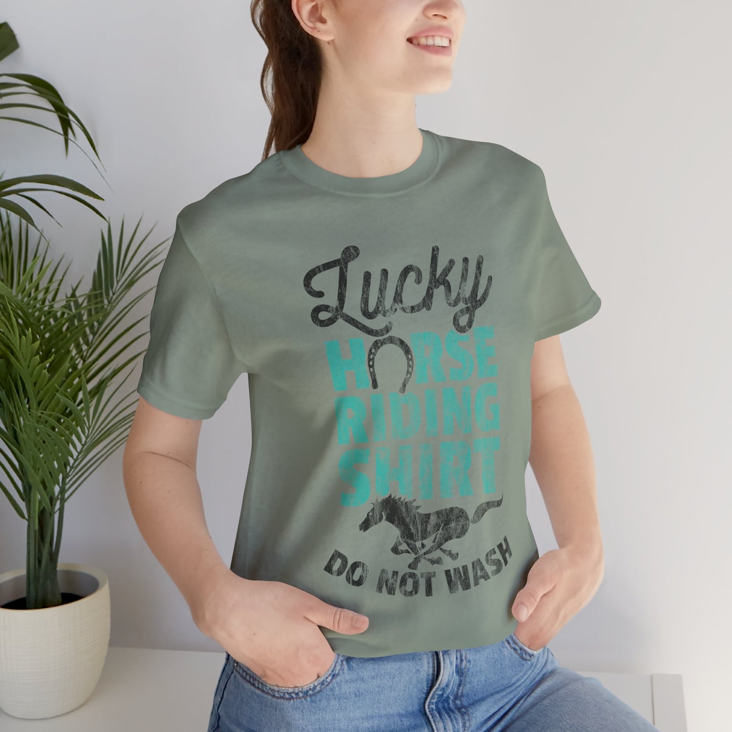 Horse Graphic Unisex Jersey Short Sleeve Tee