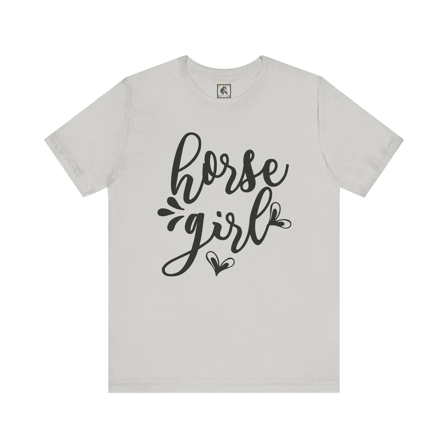 Horse Girl Unisex Jersey Tee - Perfect for Equestrian Lovers, Gift for Horse Enthusiasts, Casual Wear, Birthday Gift, Animal Themed Apparel
