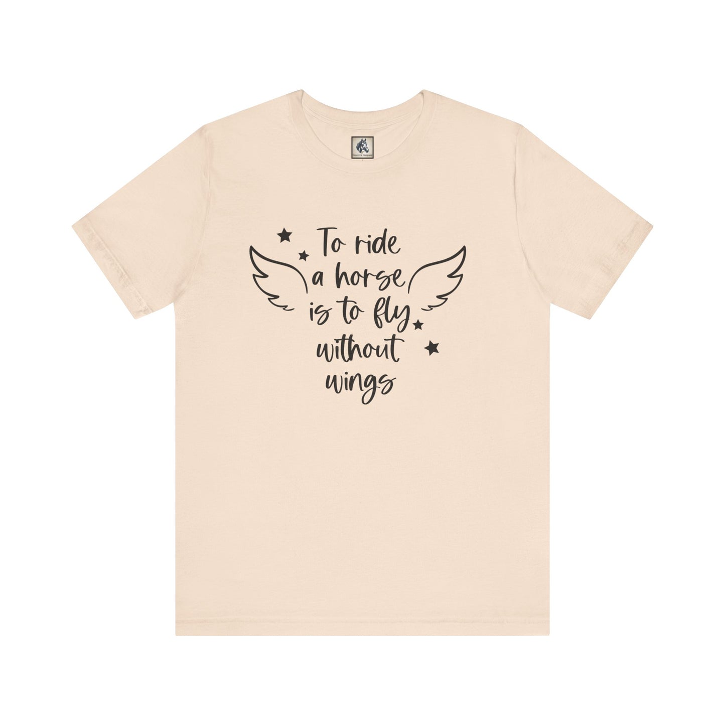 Equestrian Spirit T-Shirt - Perfect for Horse Lovers, Gifts for Riders, Inspirational Tee, Casual Wear, Birthday Gifts, Animal Lovers