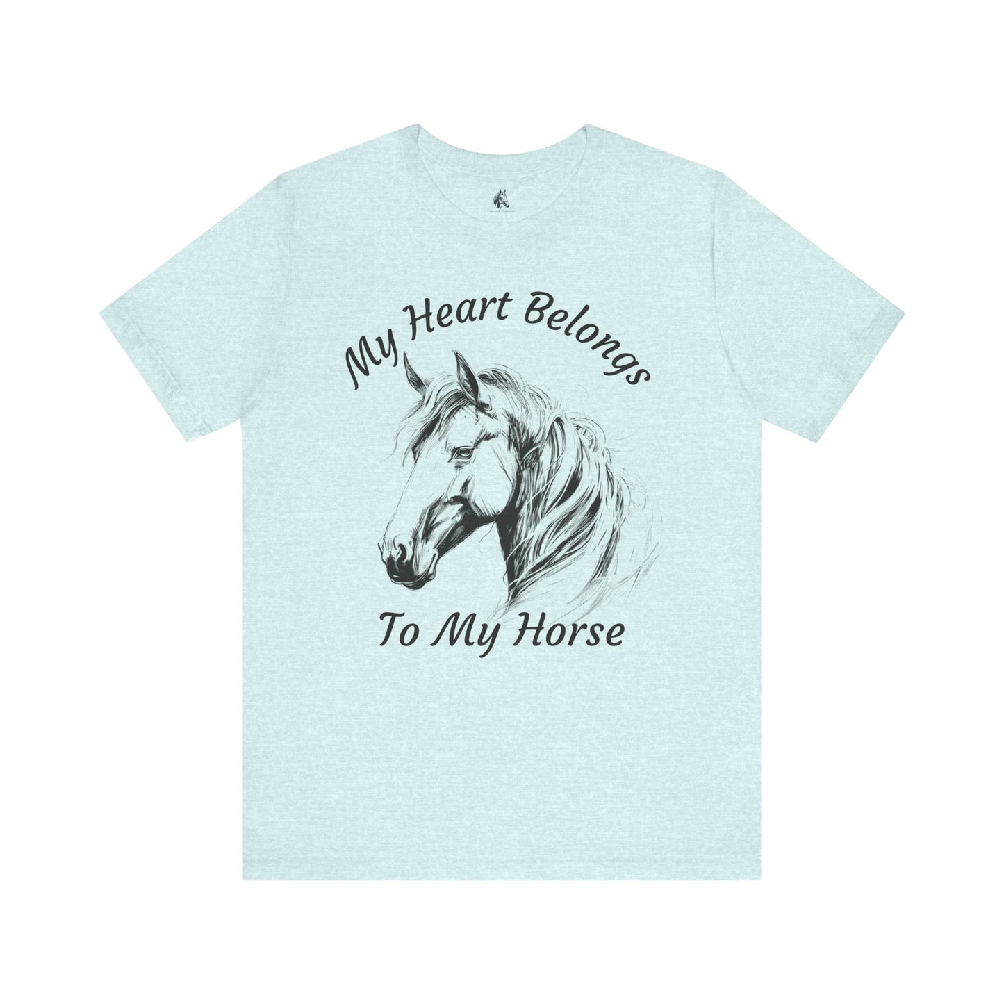 My Heart Belongs Horse GraphicTee