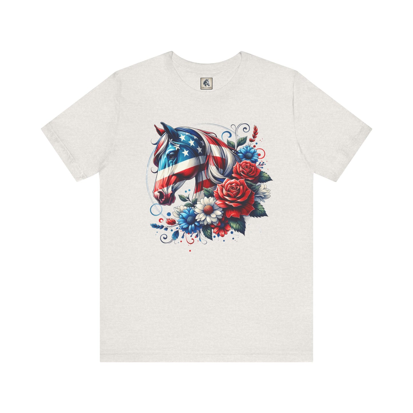 Horse Graphic Unisex Jersey Short Sleeve Tee