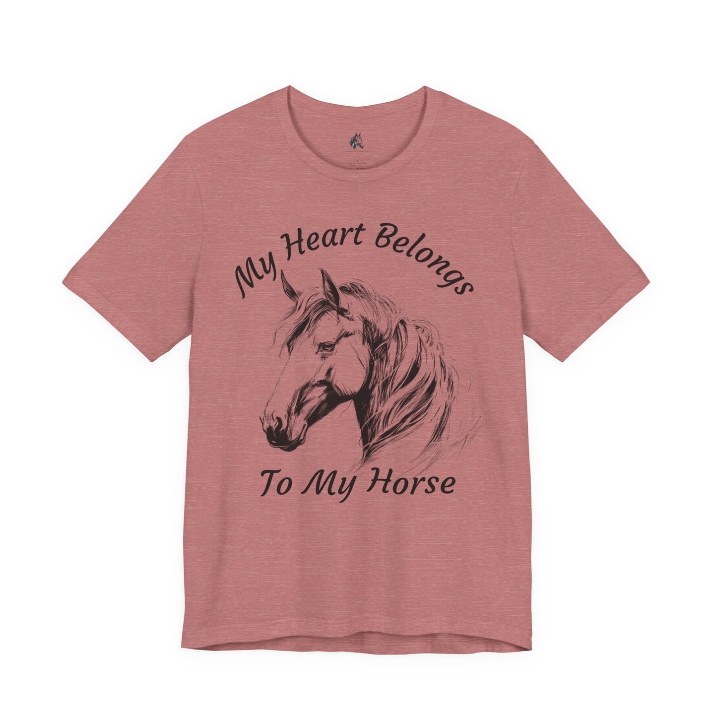 My Heart Belongs Horse GraphicTee