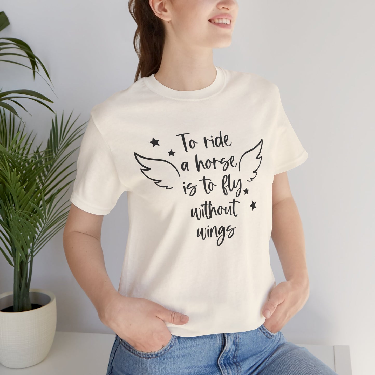 Equestrian Spirit T-Shirt - Perfect for Horse Lovers, Gifts for Riders, Inspirational Tee, Casual Wear, Birthday Gifts, Animal Lovers