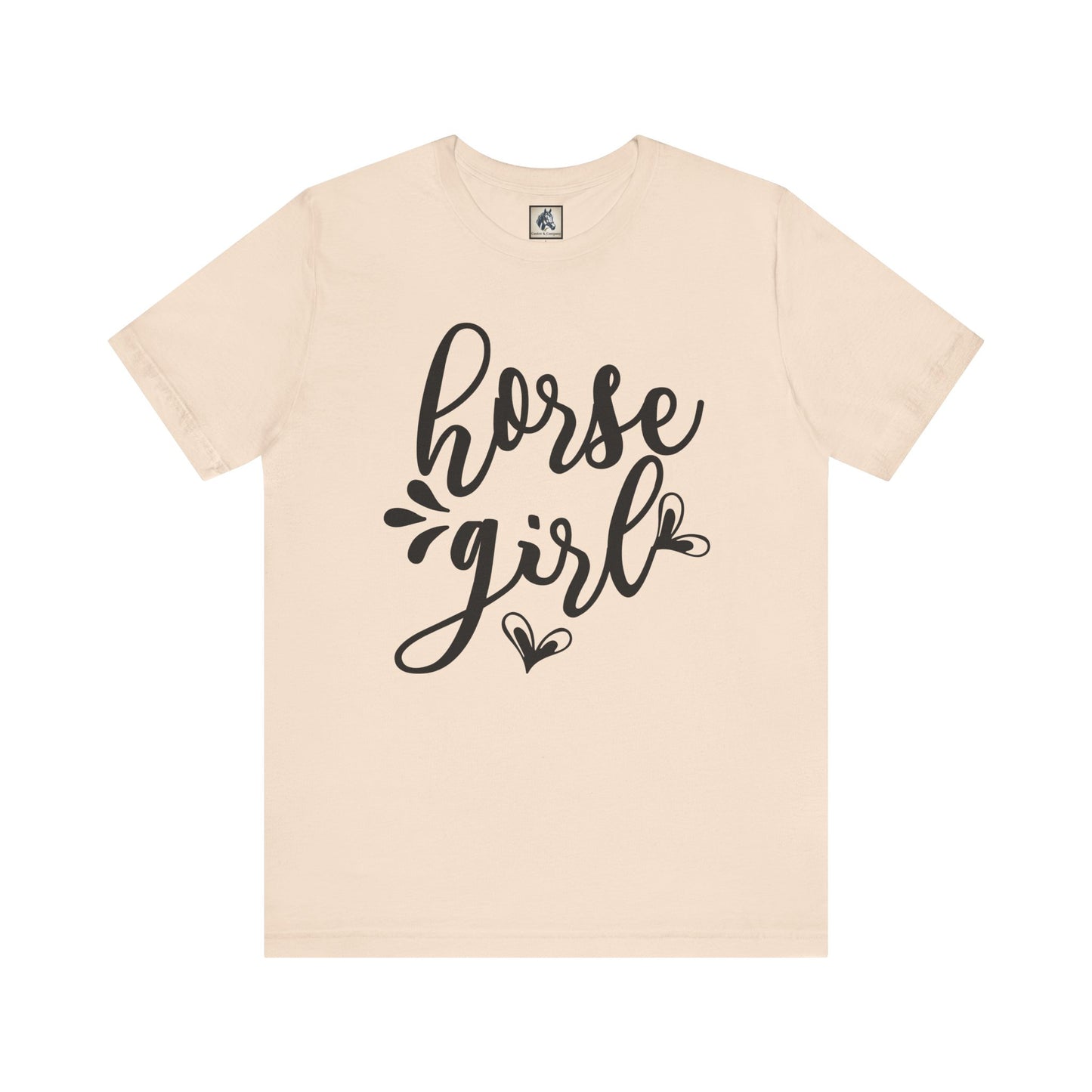 Horse Girl Unisex Jersey Tee - Perfect for Equestrian Lovers, Gift for Horse Enthusiasts, Casual Wear, Birthday Gift, Animal Themed Apparel
