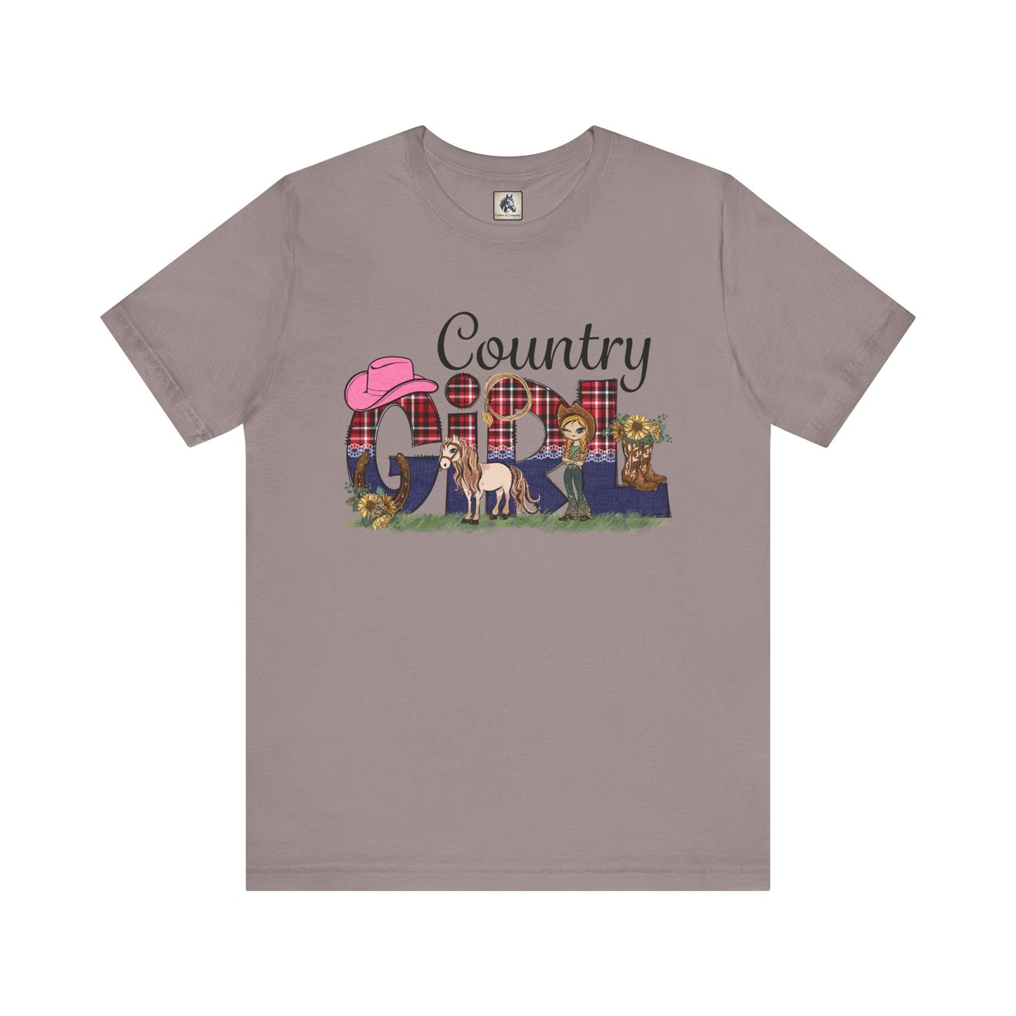 Horse Graphic Unisex Jersey Short Sleeve Tee