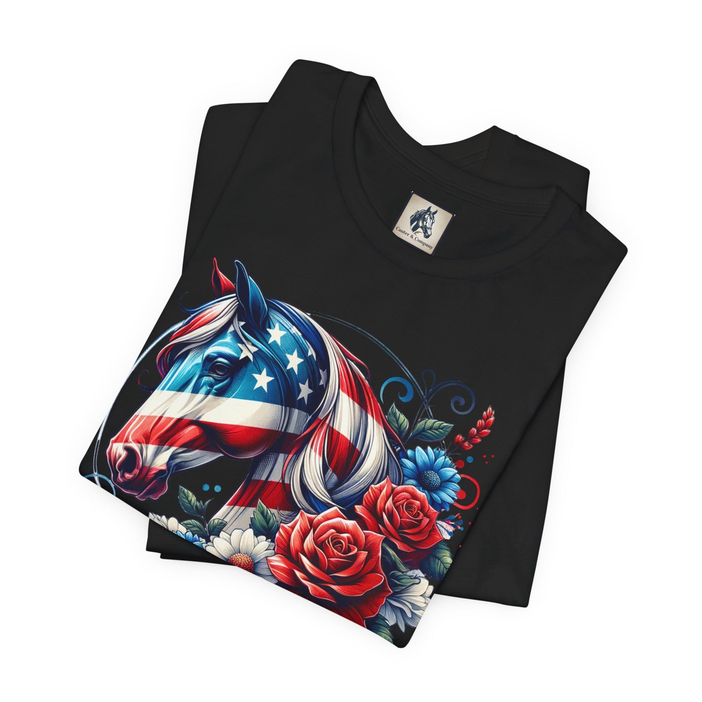 Horse Graphic Unisex Jersey Short Sleeve Tee