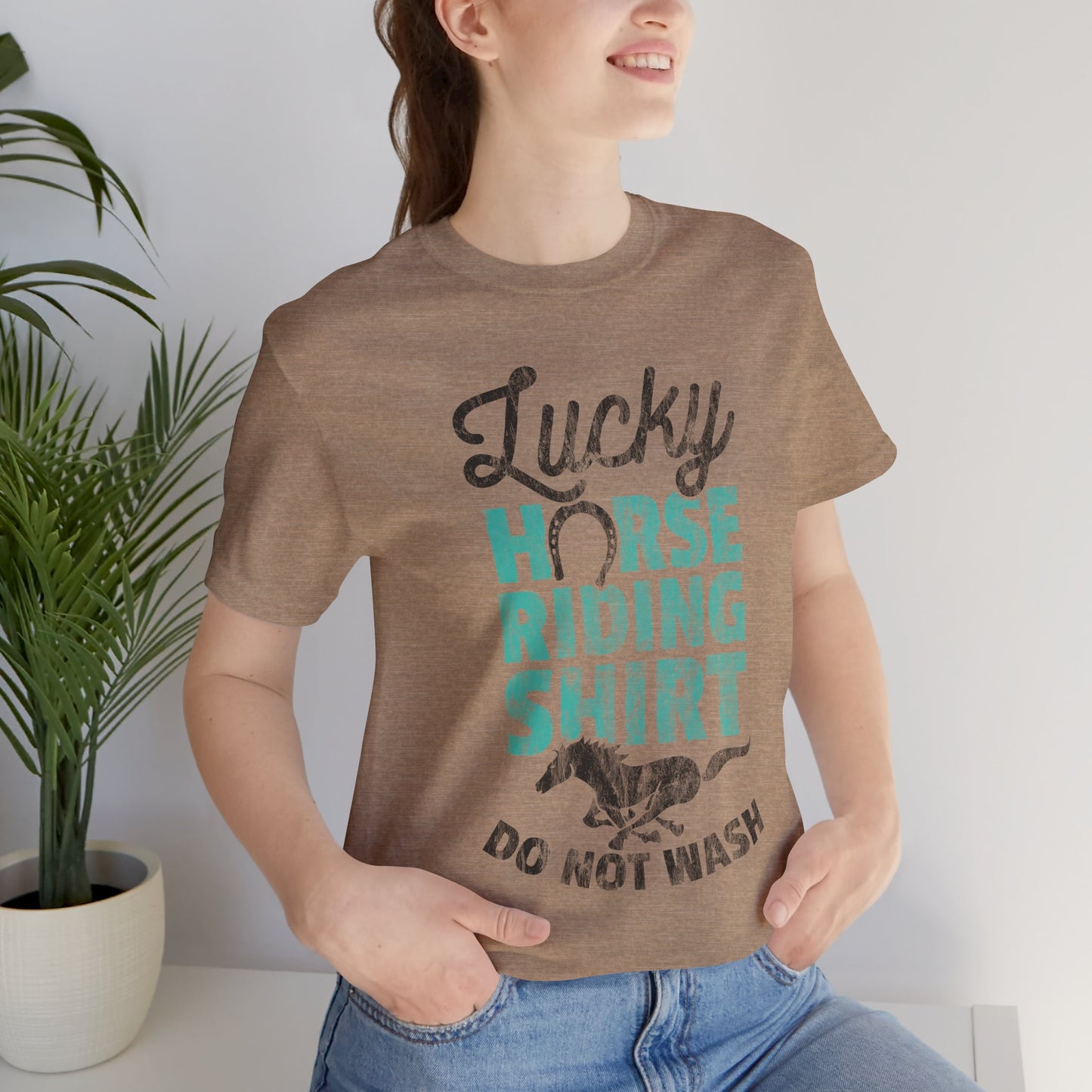 Horse Graphic Unisex Jersey Short Sleeve Tee
