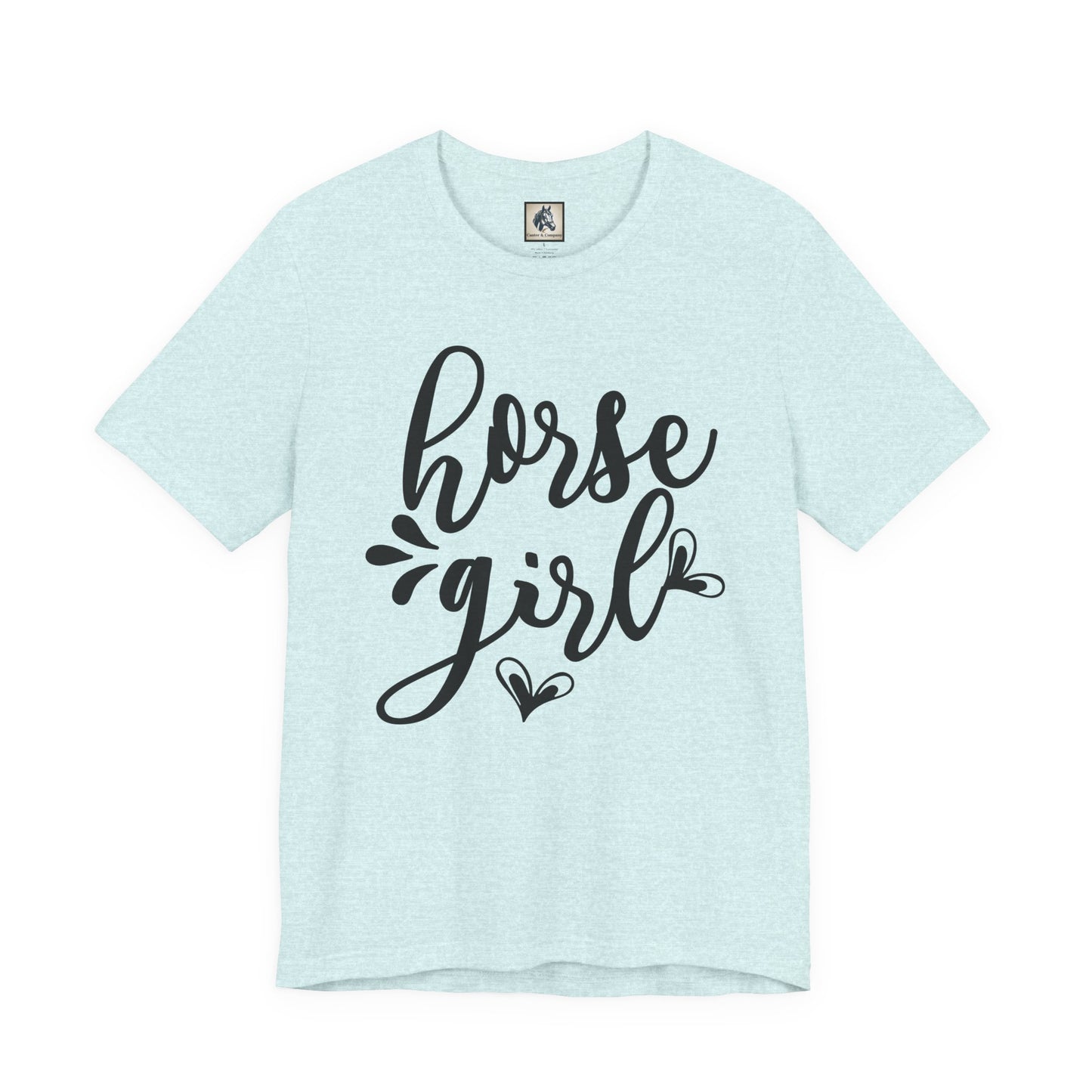 Horse Girl Unisex Jersey Tee - Perfect for Equestrian Lovers, Gift for Horse Enthusiasts, Casual Wear, Birthday Gift, Animal Themed Apparel