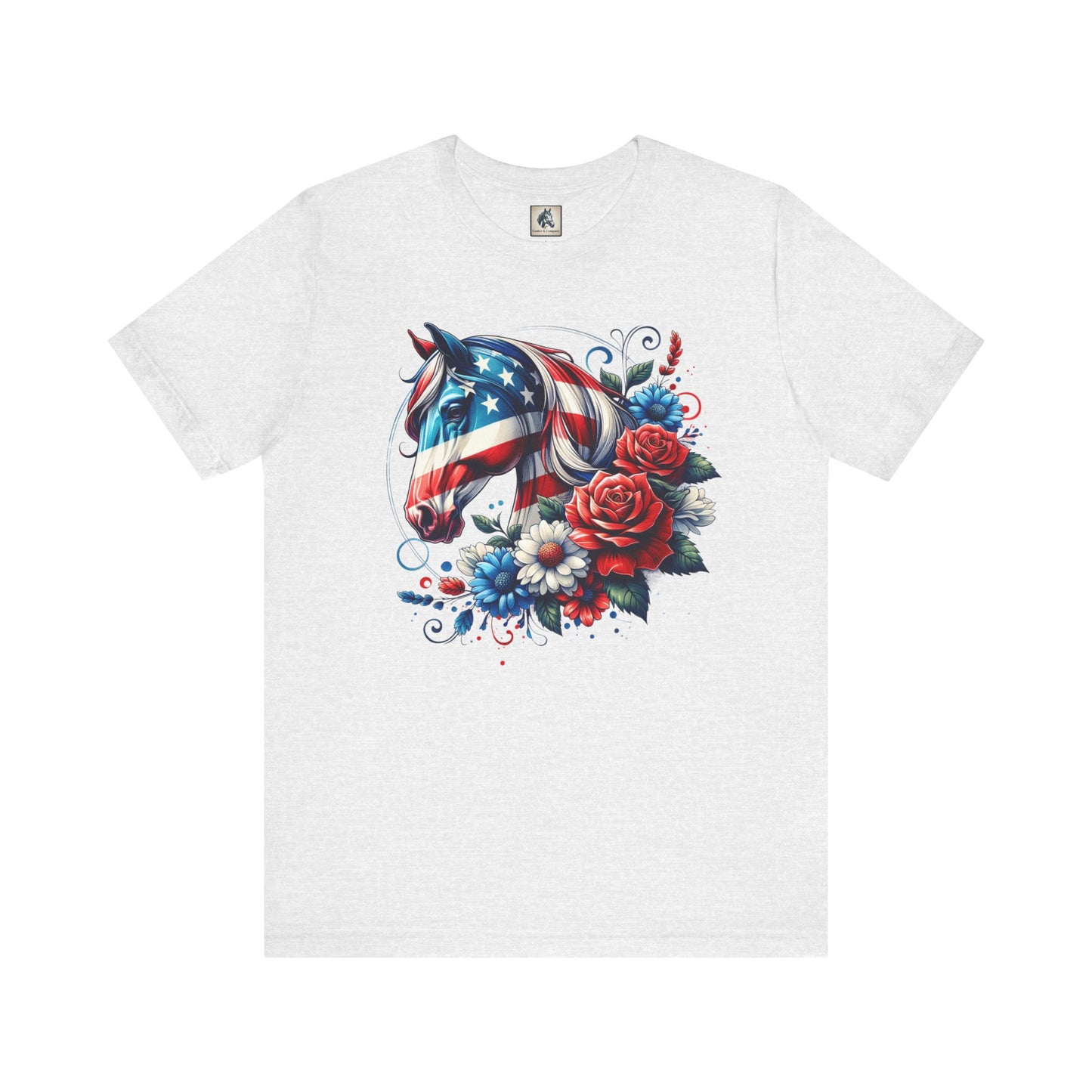 Horse Graphic Unisex Jersey Short Sleeve Tee