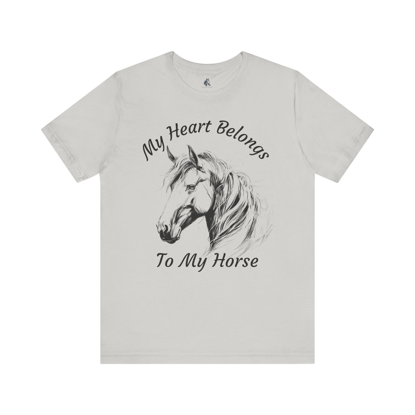 My Heart Belongs Horse GraphicTee