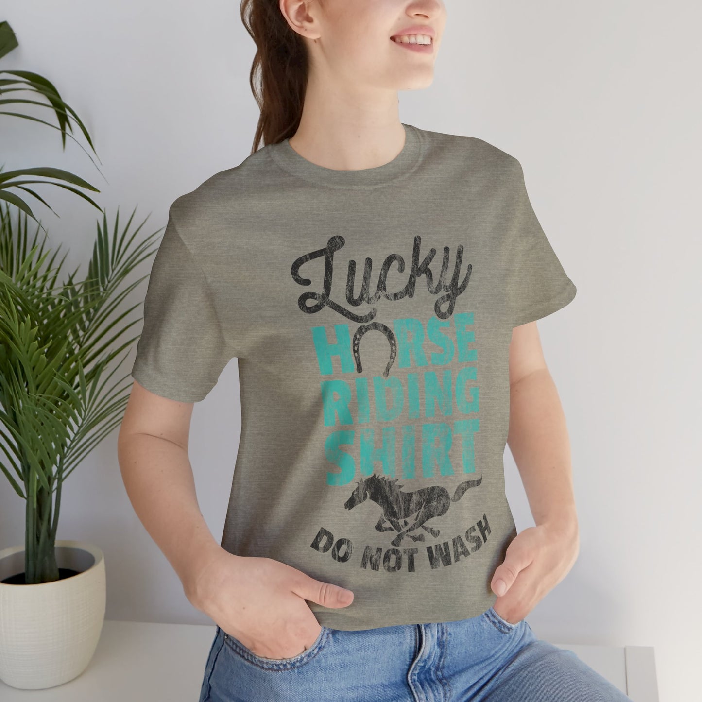 Horse Graphic Unisex Jersey Short Sleeve Tee
