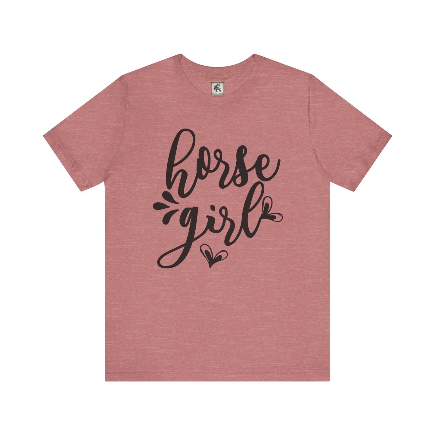 Horse Girl Unisex Jersey Tee - Perfect for Equestrian Lovers, Gift for Horse Enthusiasts, Casual Wear, Birthday Gift, Animal Themed Apparel