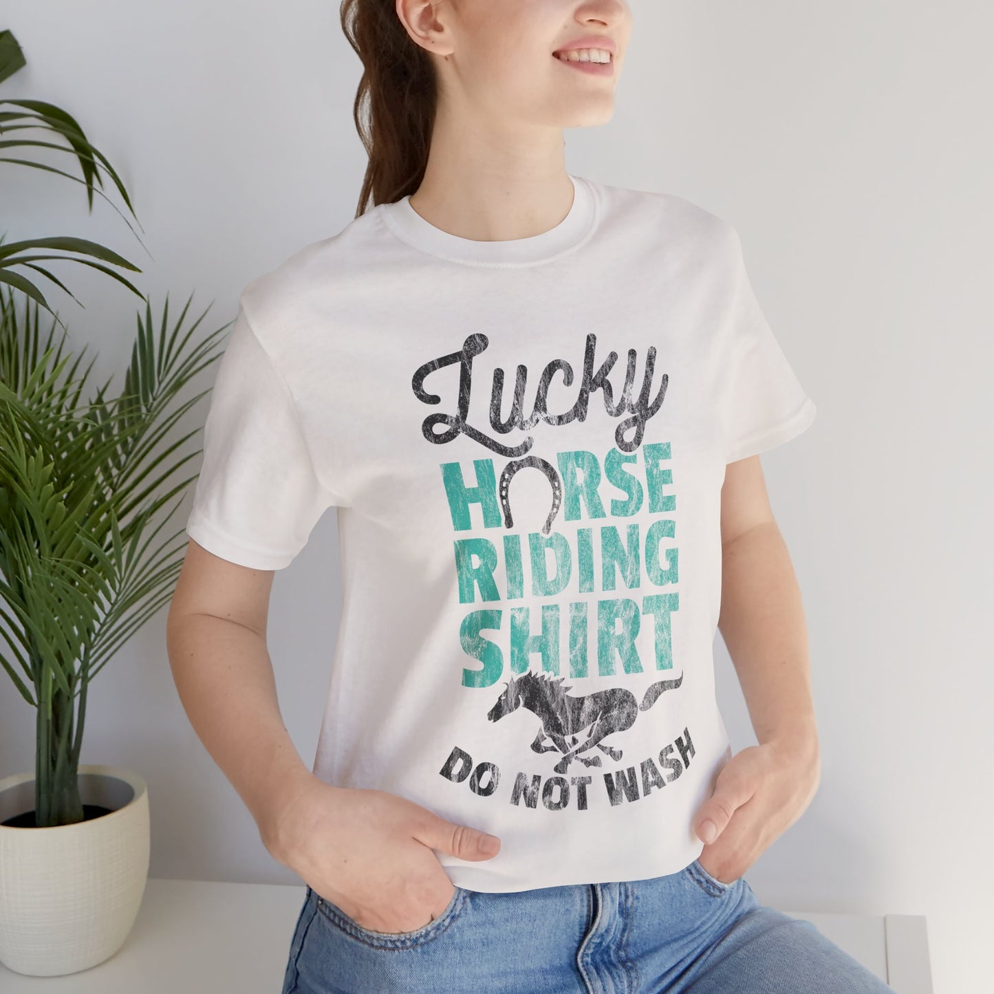Horse Graphic Unisex Jersey Short Sleeve Tee