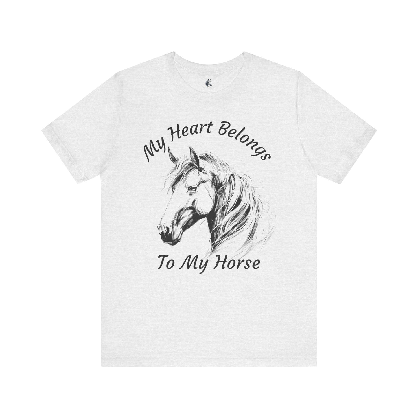 My Heart Belongs Horse GraphicTee