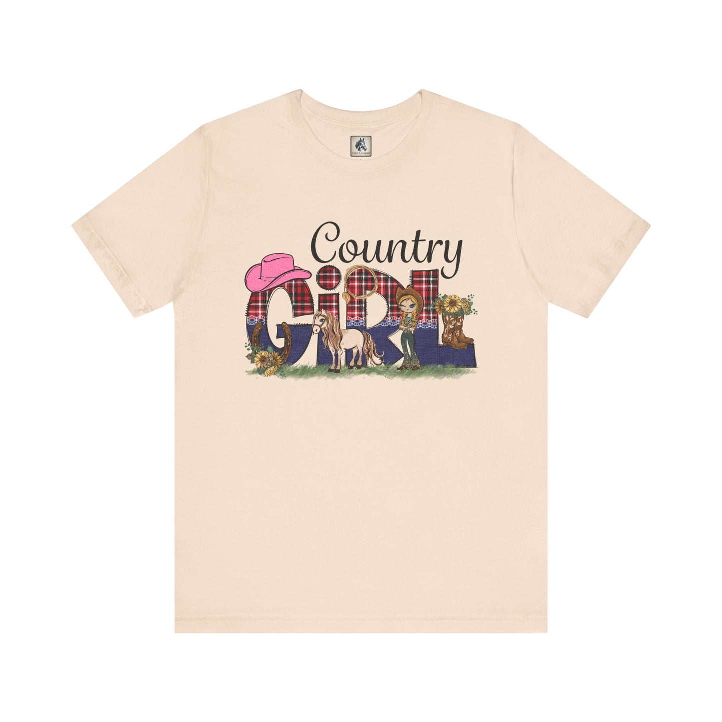 Horse Graphic Unisex Jersey Short Sleeve Tee